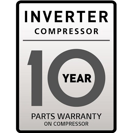 10 лет гарантии на компрессор